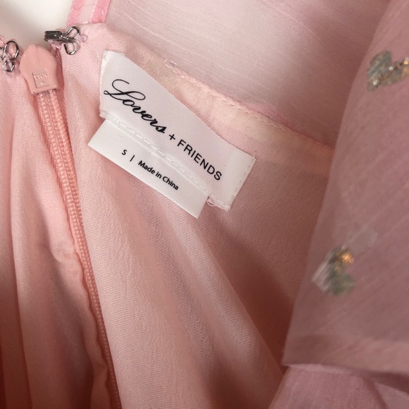 Lovers + Friends Austin Mini Dress In Powder Pink - Picture 5 of 7